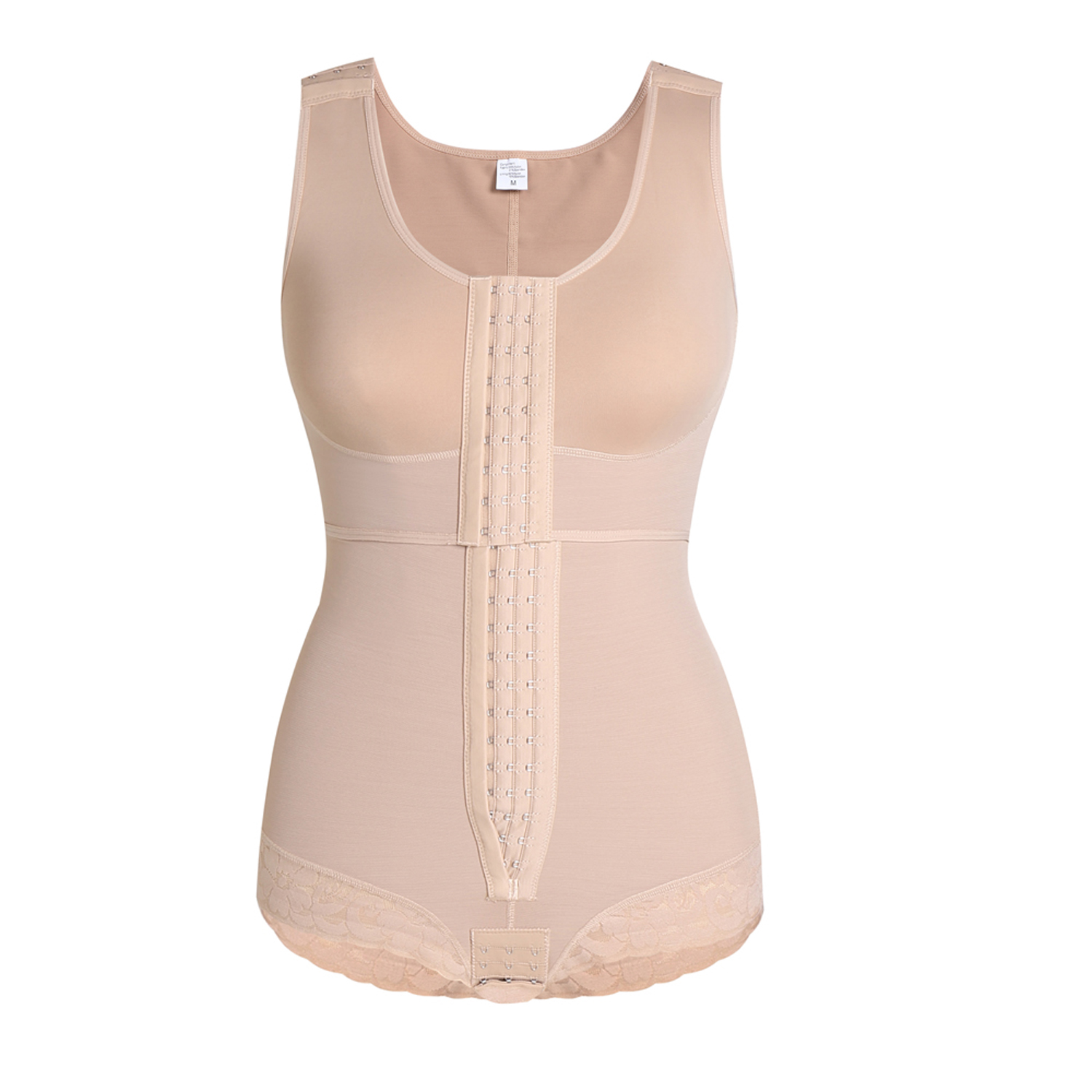 Butt Lifting Hook & Eye Tummy Control Slimming Body Shaper