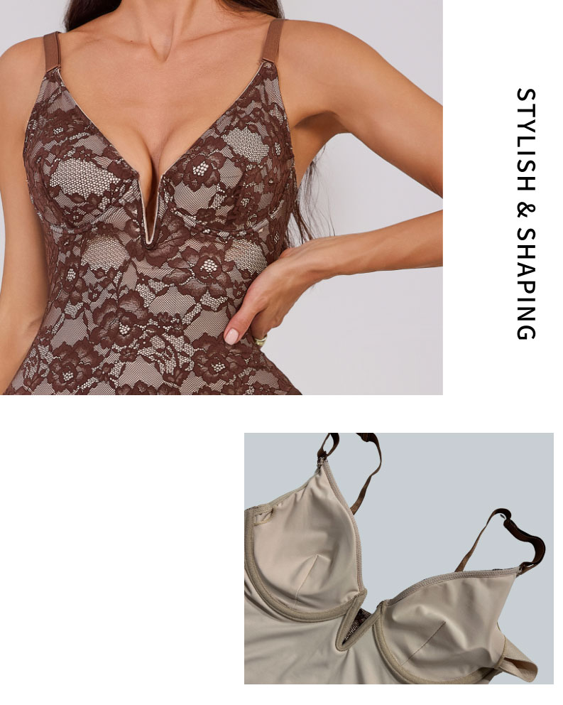 Large Size Belly Lace Sling Tight Body Shaping Breathable Buttocks Girdle Crotch Shapewear