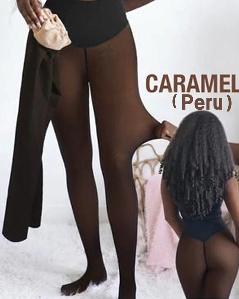 Magic Leggings With Compression Straps And Single Seam