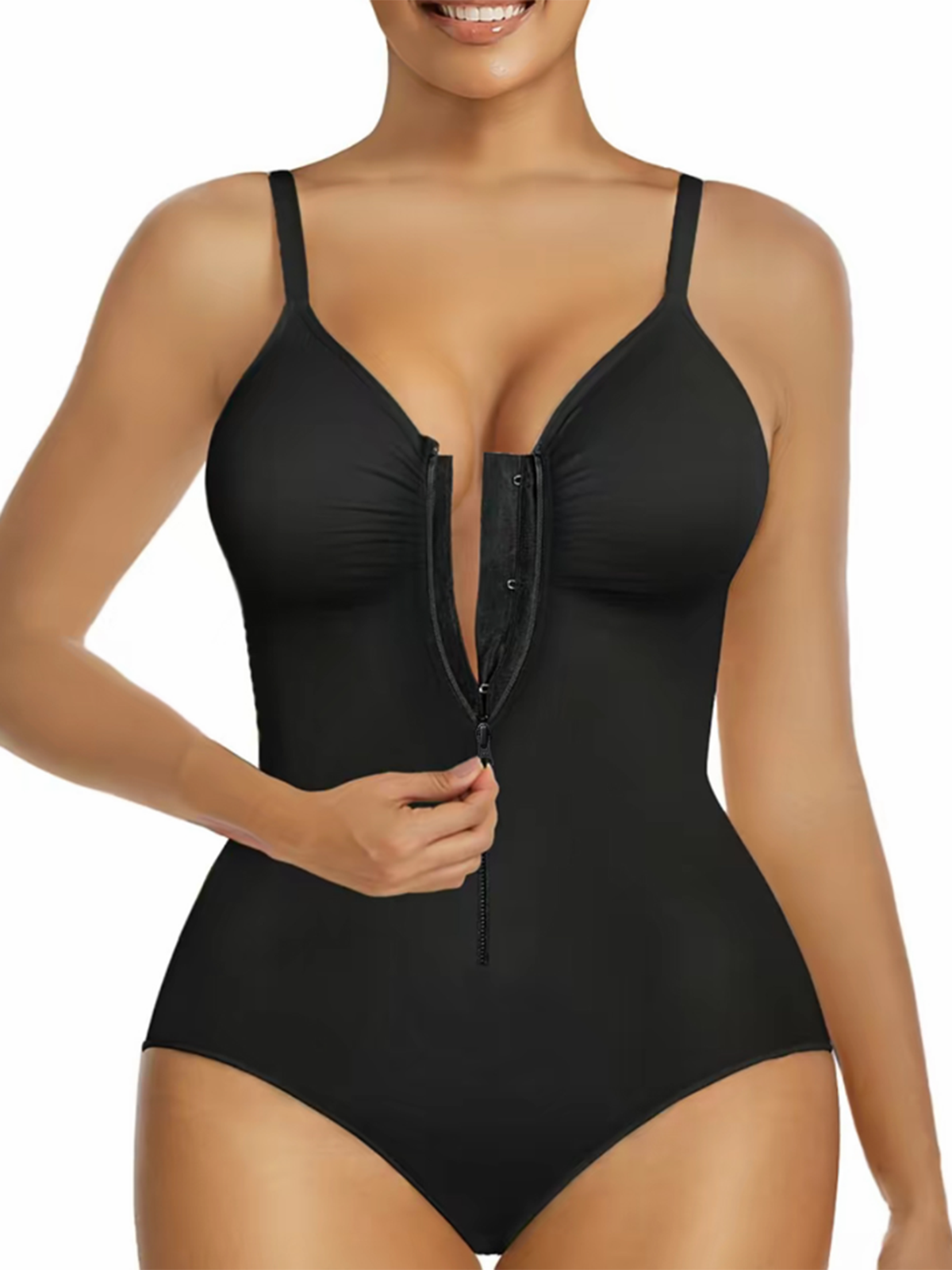 Women's Comfortable Zipper Tight Tummy Control Triangle Body Shaper