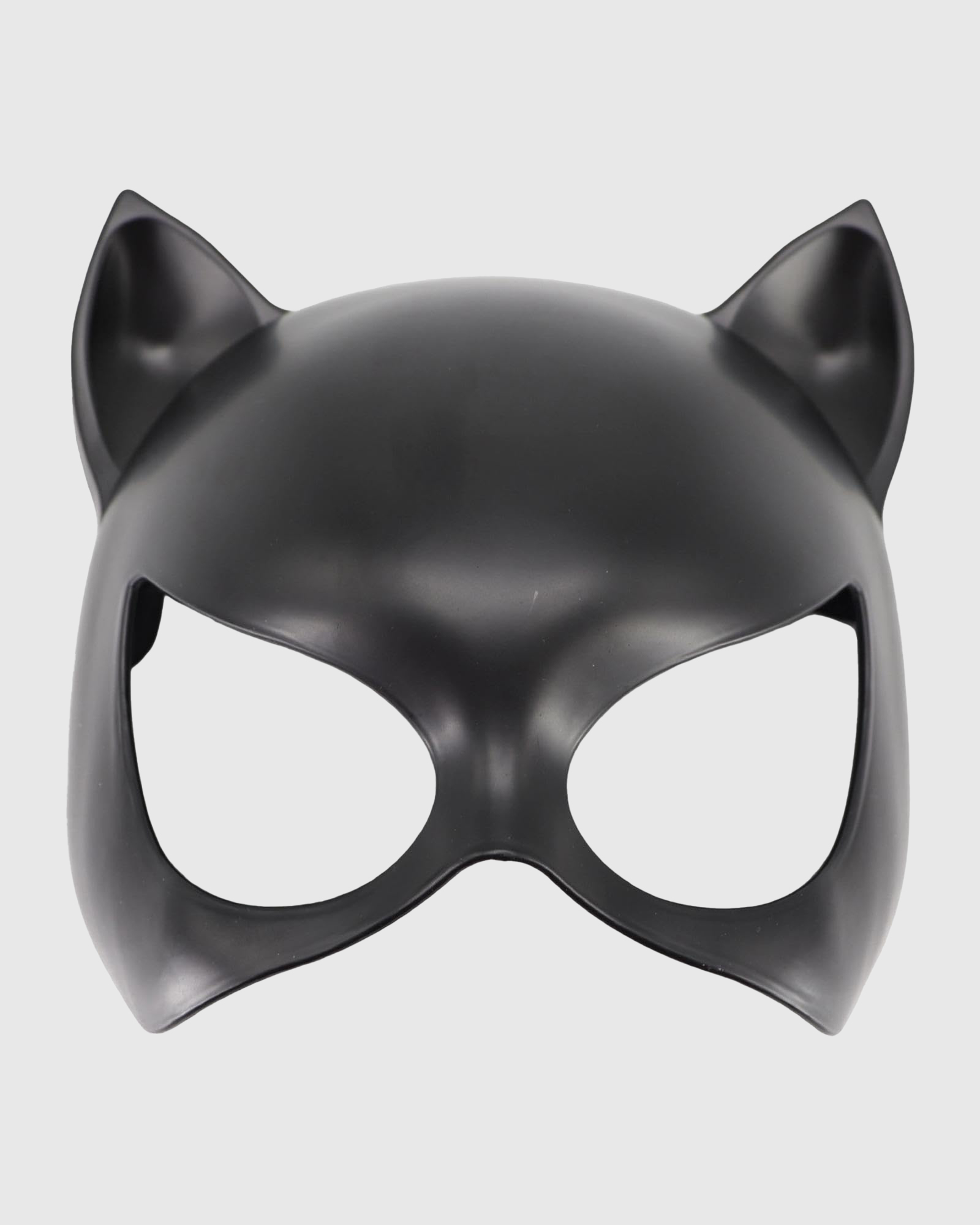 Sexy Leather Catwoman Mask with Pointed Ears