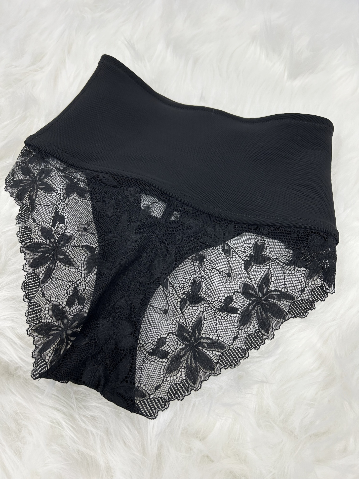 Front Closure Shapewear With Lace Trimmed Tummy Control Butt Lifter Faja Panties (Pre-Sale)