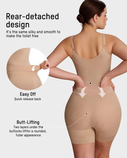 All-in-One Snap-Off Sculpting Shapewear