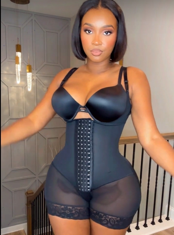 High Compression Tummy Control Adjustable Strap Shapewear | Stage 3 Faja
