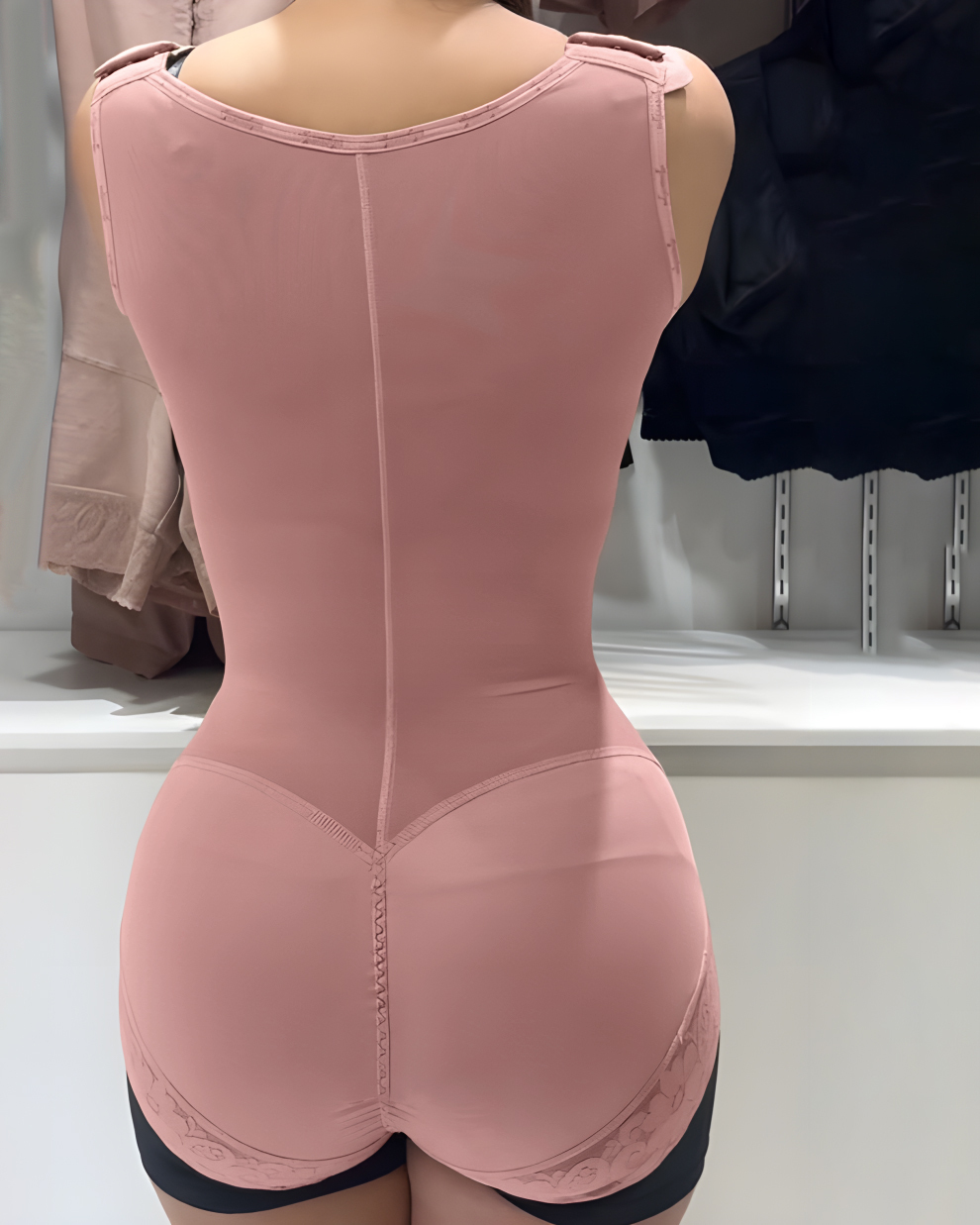 Bodysuit Shapewear Button Down
