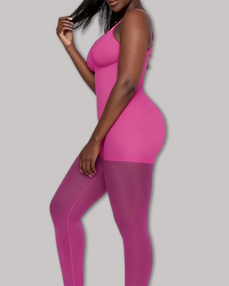 Full-Coverage Tummy Control Bodysuit