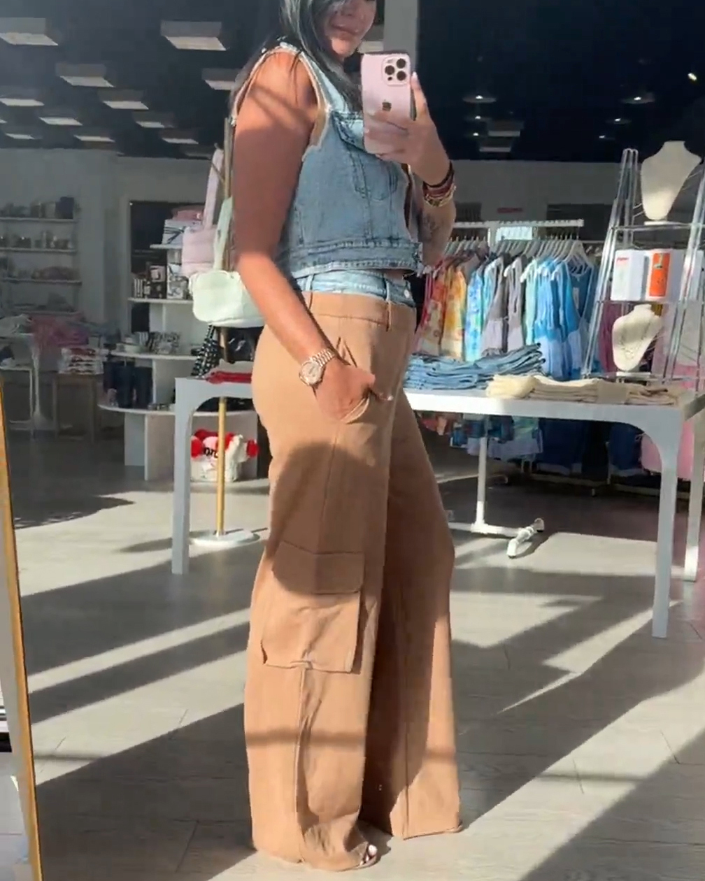 Women's Sleeveless Slim Fit Wide Leg 2-Piece Set