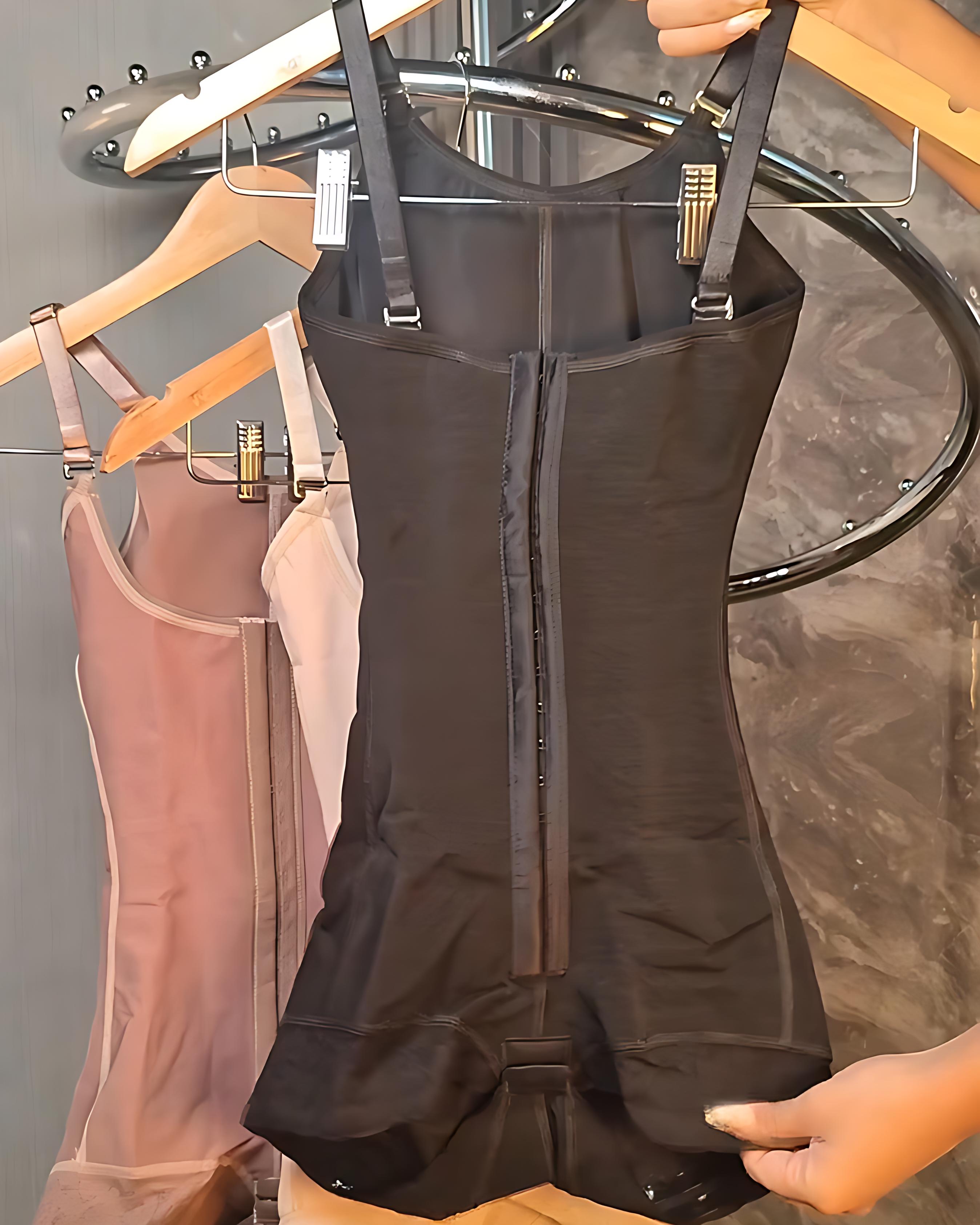 3 Row Hook and Eye Tummy Sculpting Shapewear