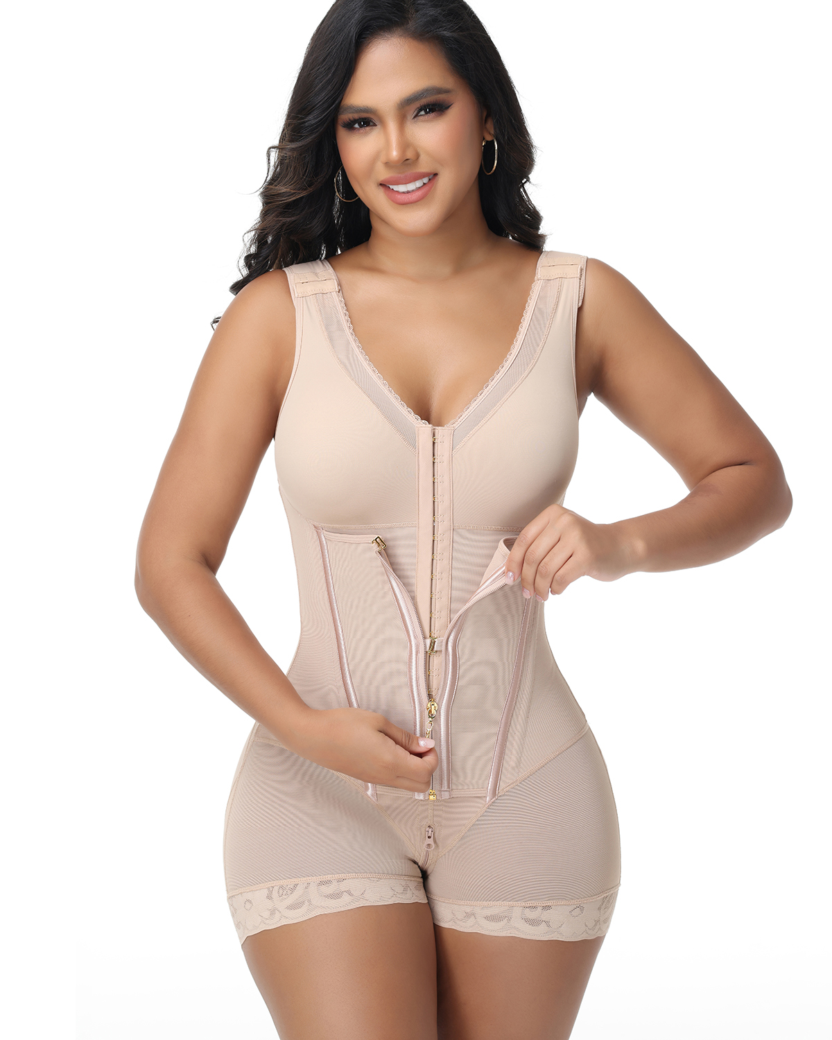 Fajas Colombianas Hourglass Double Control Body Shaper