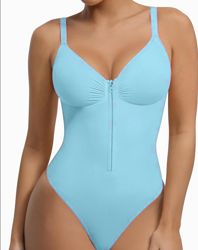 Women's Comfortable Zipper Tight Tummy Control Triangle Body Shaper
