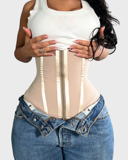 Hourglass Zipper Waist Trainer