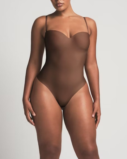 Underwire Thong Bodysuit With Bra