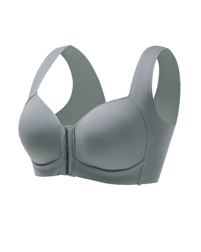 Traceless Front Button Push-Up Bra