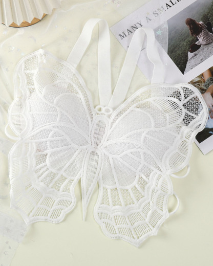 Lace Butterfly Back Can Be Worn Bra