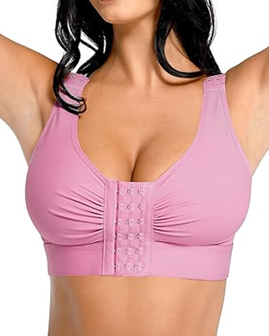 Adjustable Strap Wire-Free Front Opening Bra (Pre-Sale)