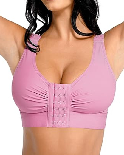 Adjustable Strap Wire-Free Front Opening Bra (Pre-Sale)