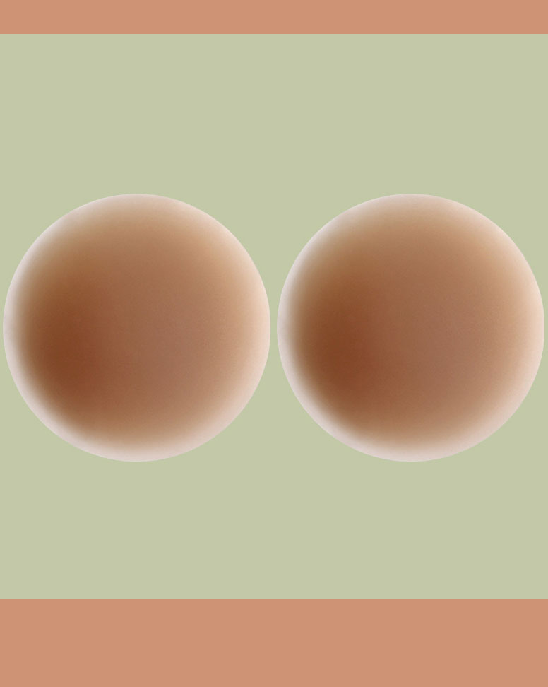 Round + Teardrop-Shaped Waterproof Chest Sticker
