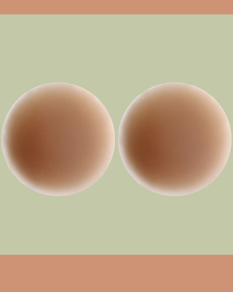 Round + Teardrop-Shaped Waterproof Chest Sticker