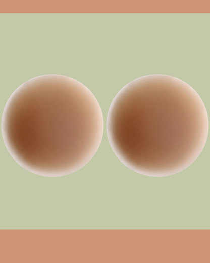 Round + Teardrop-Shaped Waterproof Chest Sticker
