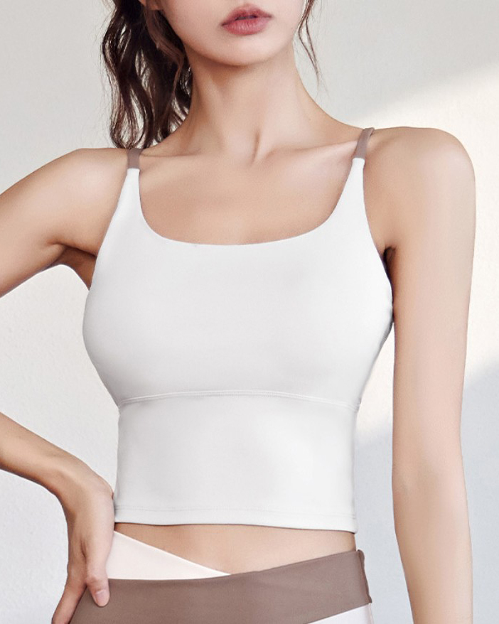 High Elastic Comfort Sports Vest with Bust Pad