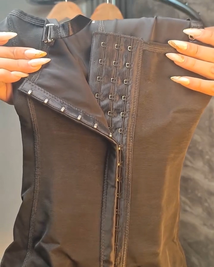 3 Row Hook and Eye Tummy Sculpting Shapewear