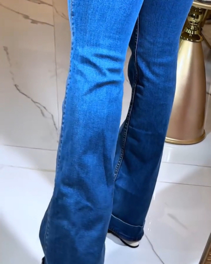 Skinny Jeans for Women High Waisted Stretchy Flare Curvy Denim Pants