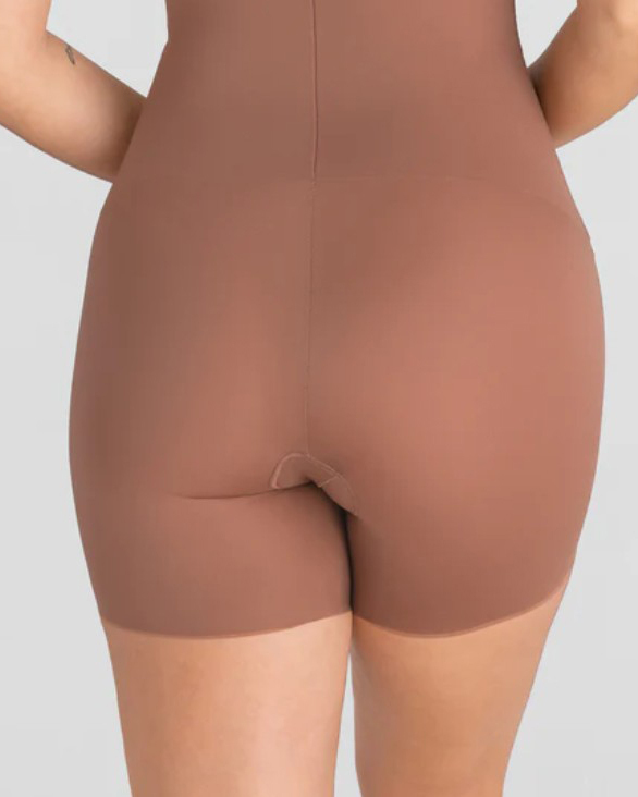 High Waist Soft Sheer Mesh Shaper Shorts