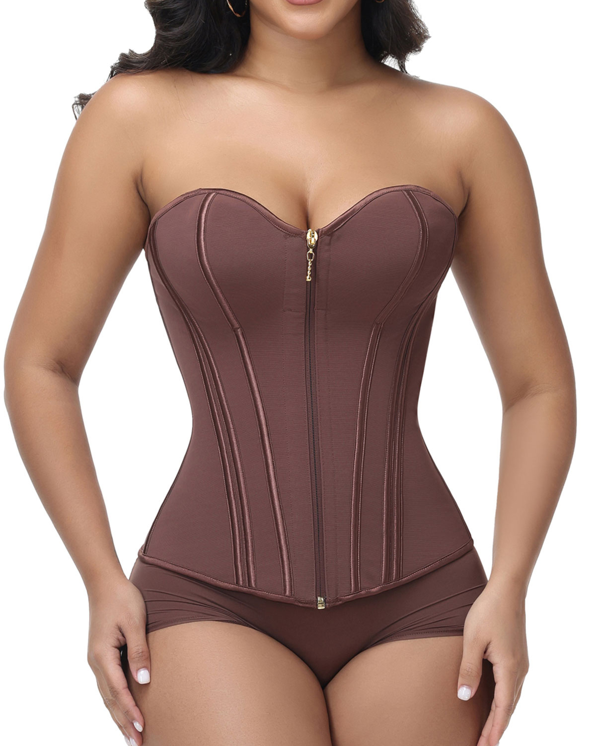 Leopard Print Bust And Belly Control Camisole Body Shaping Vest