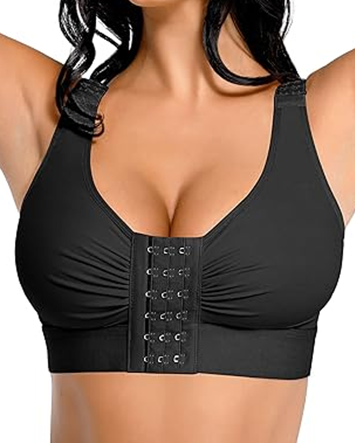 Adjustable Strap Wire-Free Front Opening Bra (Pre-Sale)