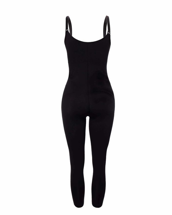 Slimming Open Bust Sleeveless Jumpsuit Bodyshaper