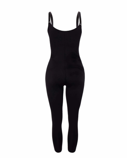 Slimming Open Bust Sleeveless Jumpsuit Bodyshaper