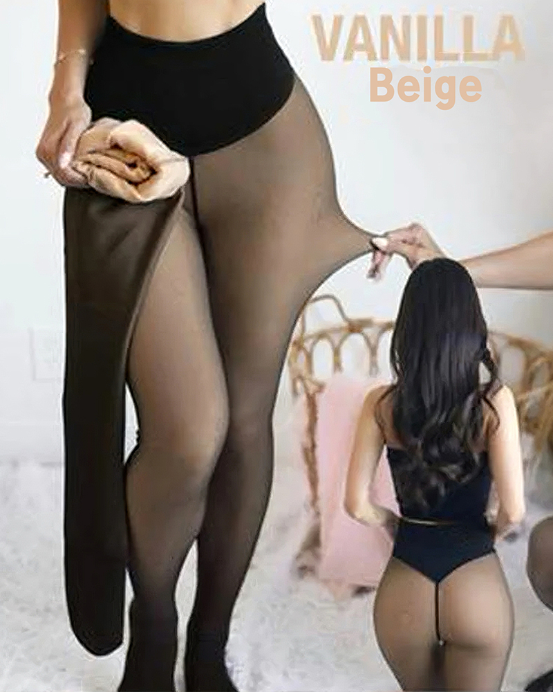 Magic Leggings With Compression Straps And Single Seam