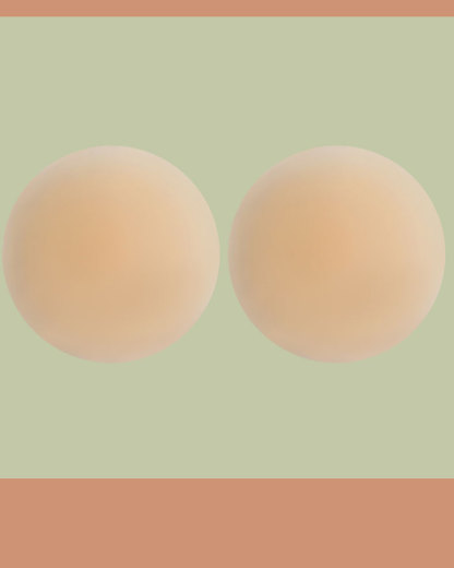 Round + Teardrop-Shaped Waterproof Chest Sticker