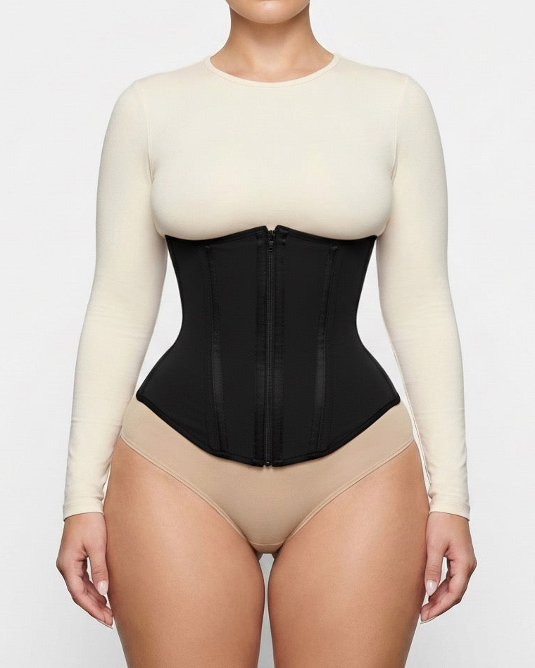 Hourglass Zipper Waist Trainer