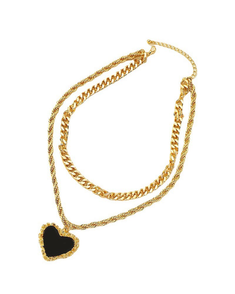 Double Love Necklace Woman