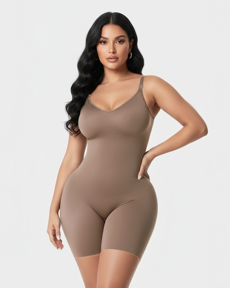 Seamless Comfort Tummy Control Butt Lifting Shaping Bodysuit（Pre-Sale）