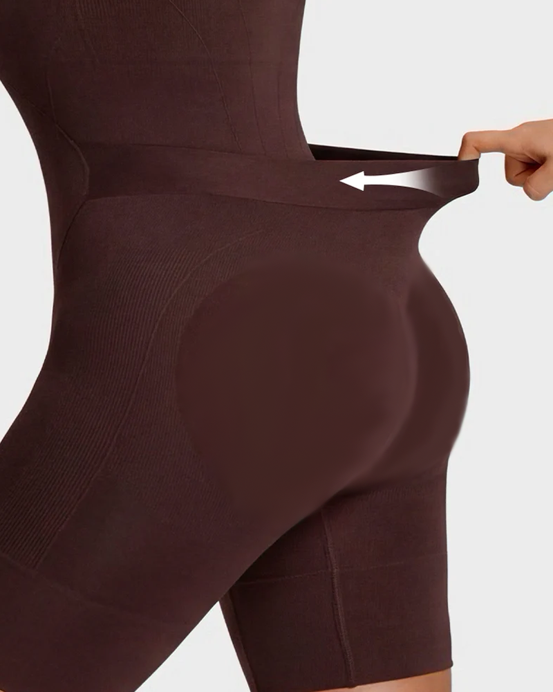 Wide Strap Easy‑Off Tummy Control Butt Lifting Shapewear