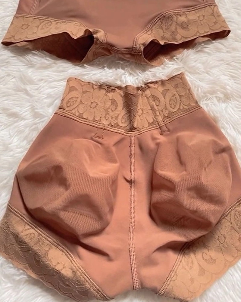 Invisible Low Waist Seamless Tummy Control Butt Push up Short