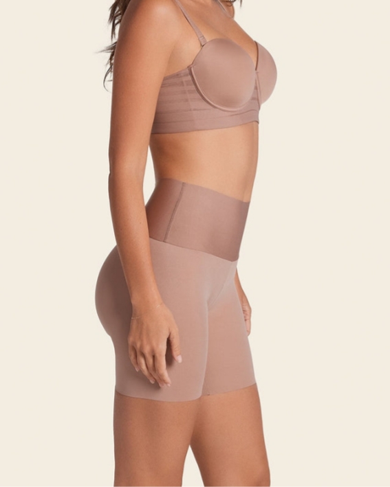 High-Waisted Tummy Sculpting Shaper Shorts