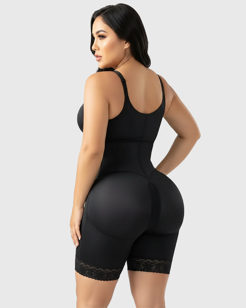 Built‑In Bra Front Hook Strong Compression Tummy Control Butt Lifter Shapewear (Pre‑Sale)