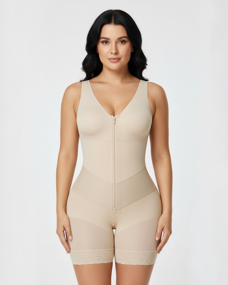 Colombian Faja Enhanced Abdominal Control Postpartum Shapewear Tummy Control Butt Lifting Body Shaper