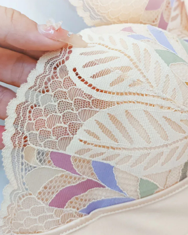 Women Side Support Longline Wide Adjustable Straps Wireless Bra