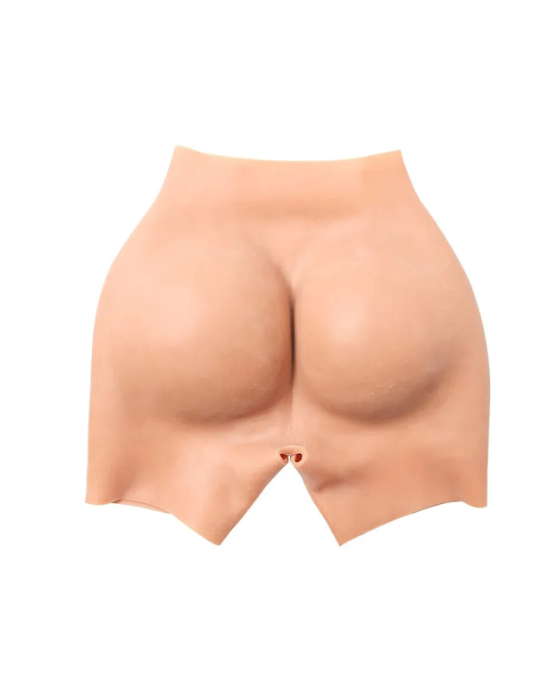 Open crotch food-grade silicone short hip pad with three-year service life