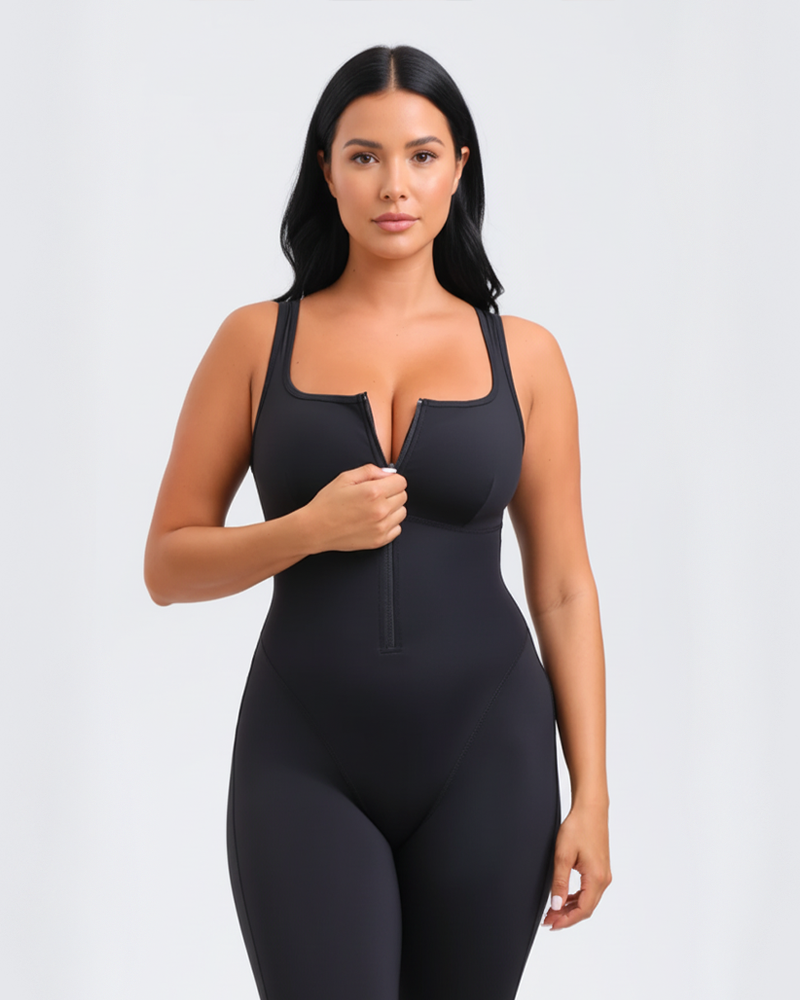 Sauna Sport Fitness Shaping Compression Bodysuit（Pre-Sale）