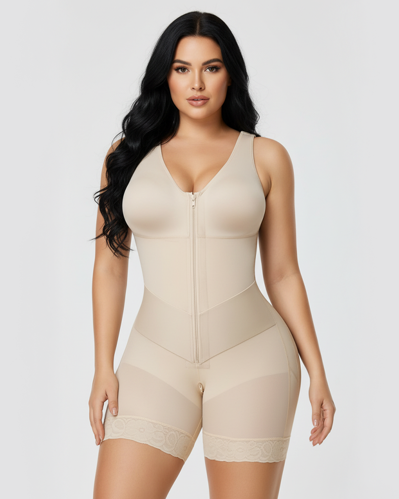 Colombian Faja Enhanced Abdominal Control Postpartum Shapewear Tummy Control Butt Lifting Body Shaper