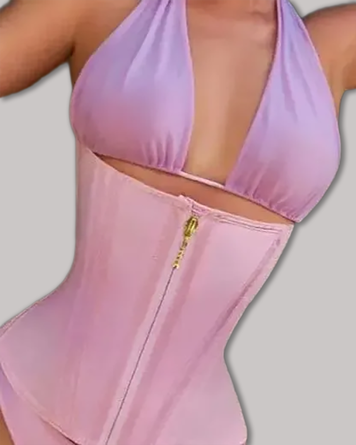 Extreme Waist Trainer Deluxe Rose-Curvy-Faja