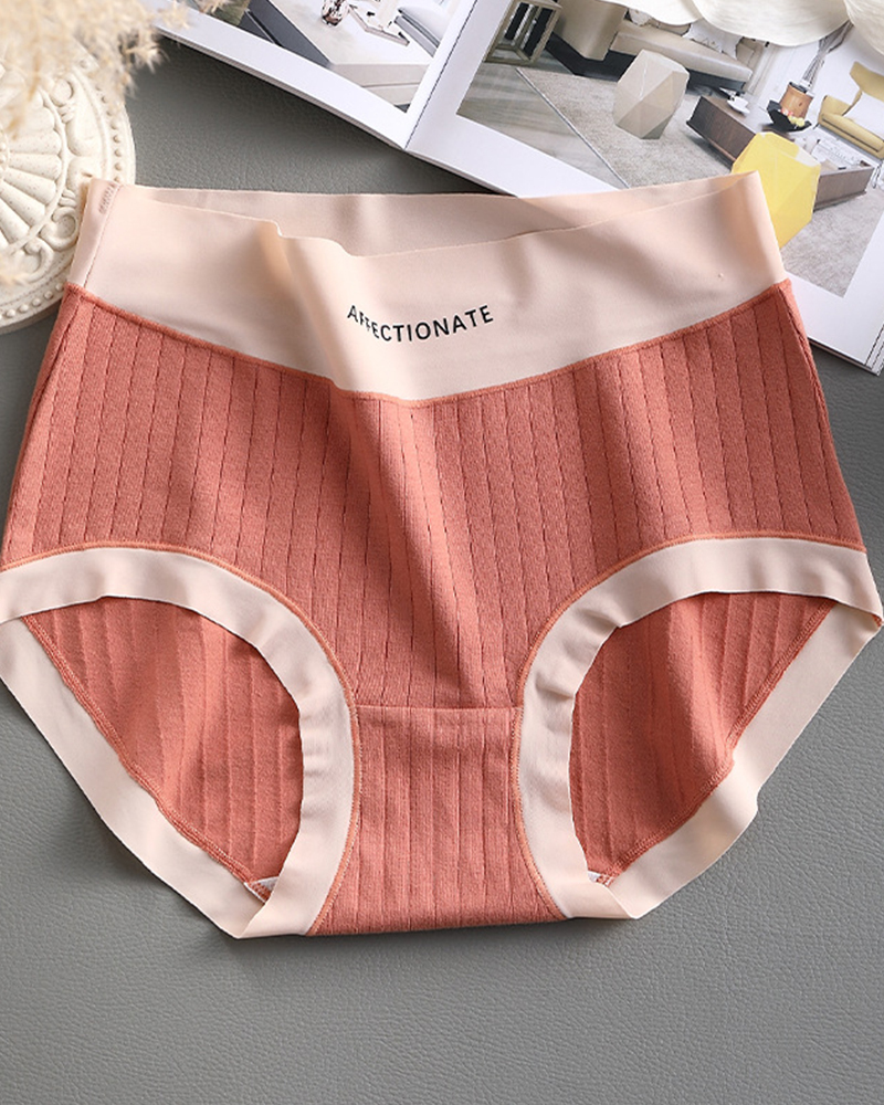 Abdomen-Controlling Antibacterial Cotton Crotch Underwear