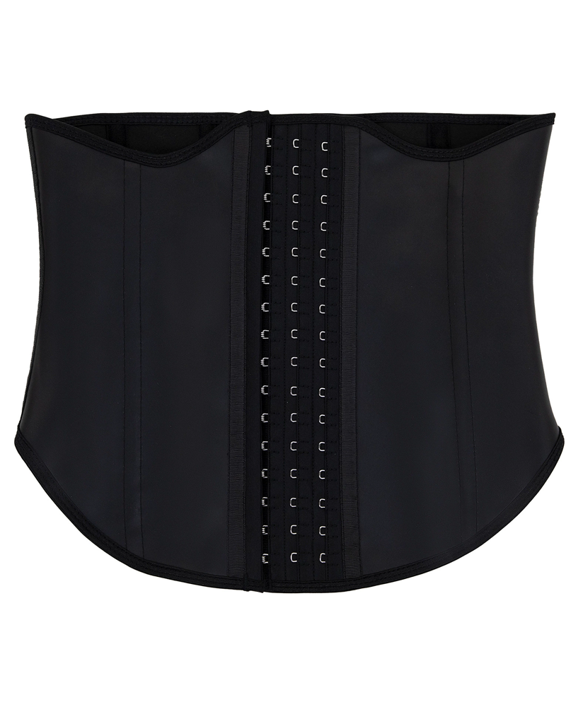 Curved Smooth Leather Shaping Waist-Curvy-Faja