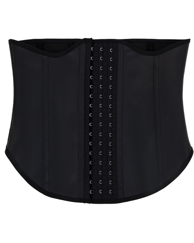 Curved Smooth Leather Shaping Waist-Curvy-Faja