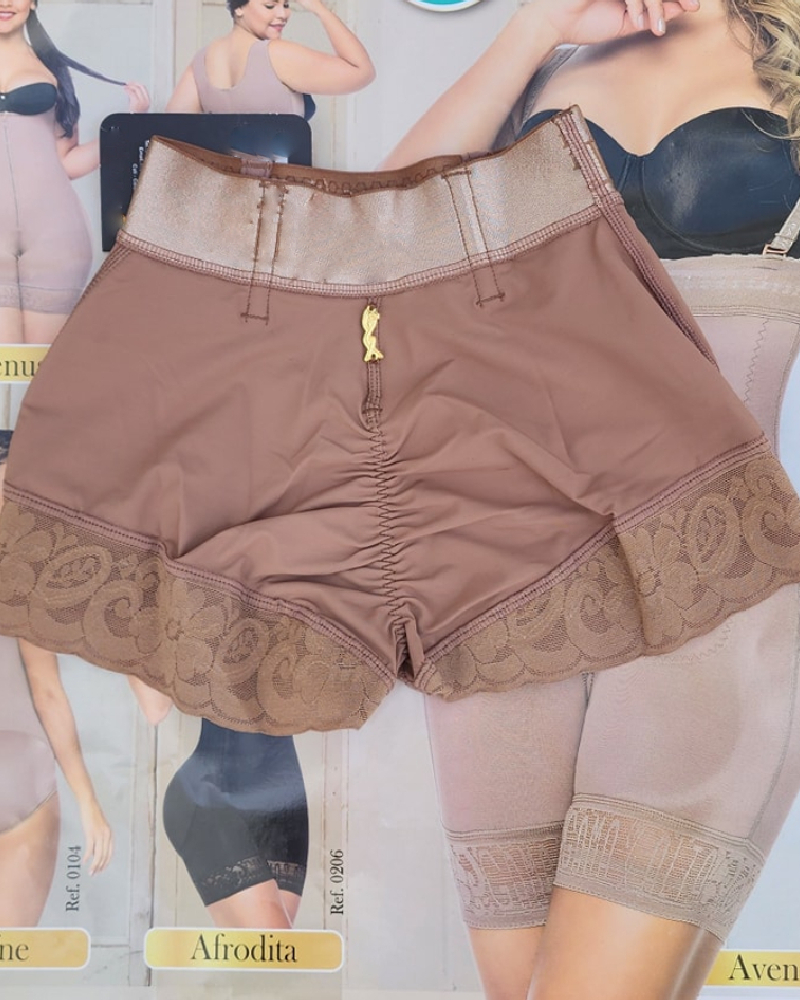 Low Waist Seamless Tummy Control Butt Lifting Faja Shorts